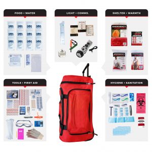 1 Person Comfort Survival Kit (72+ Hours) SKTK-BWB