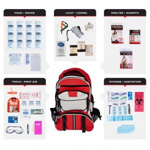 1 Person Essential Survival Kit (72+ Hours) SKXK-BBP