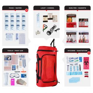 2 Person Comfort Survival Kit (72+ Hours) SKT2-BWB