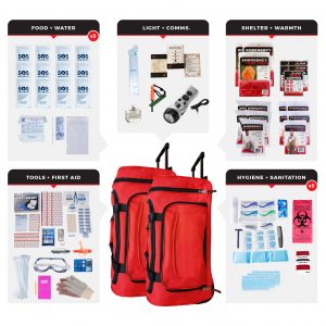 5 Person Comfort Survival Kit (72+ Hours) SKT5-BWB