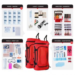 6 Person Comfort Survival Kit (72+ Hours) SKT6-BWB