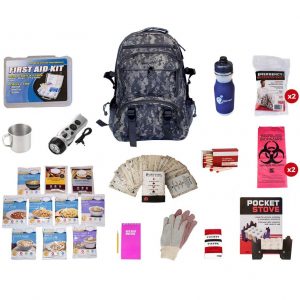 Food Storage Survival Kit FSEK||CAMO Backpack