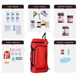 1 Person Necessity Survival Kit  SKGK-BWB